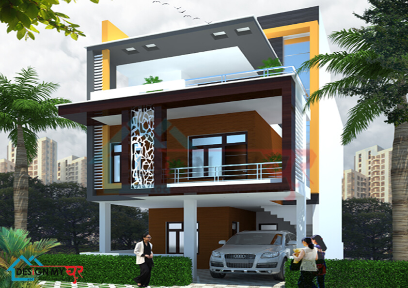 595x842 - See more ideas about house front design, house design, house el.....