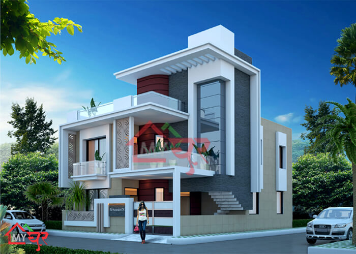 1575 Sq Ft Duplex House Plan 2 BHK West Facing Floor Plan With Vastu Popular 3D House Plans 1575 Sq Ft Duplex House Plan 2 BHK West Facing Floor Plan With Vastu Popular 3D House Plans