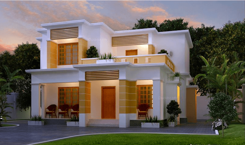 Indian Modern House Plan Designs With